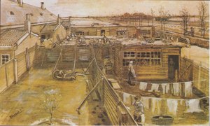 Zimmermannswerkstatt von Vincent van Gogh